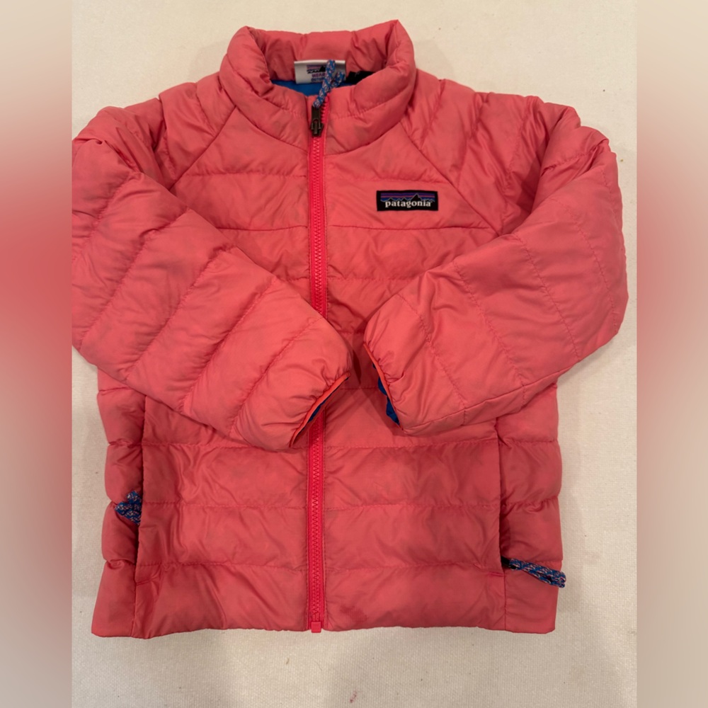 NWOT Patagonia Kids Coral Puffer Jacket
